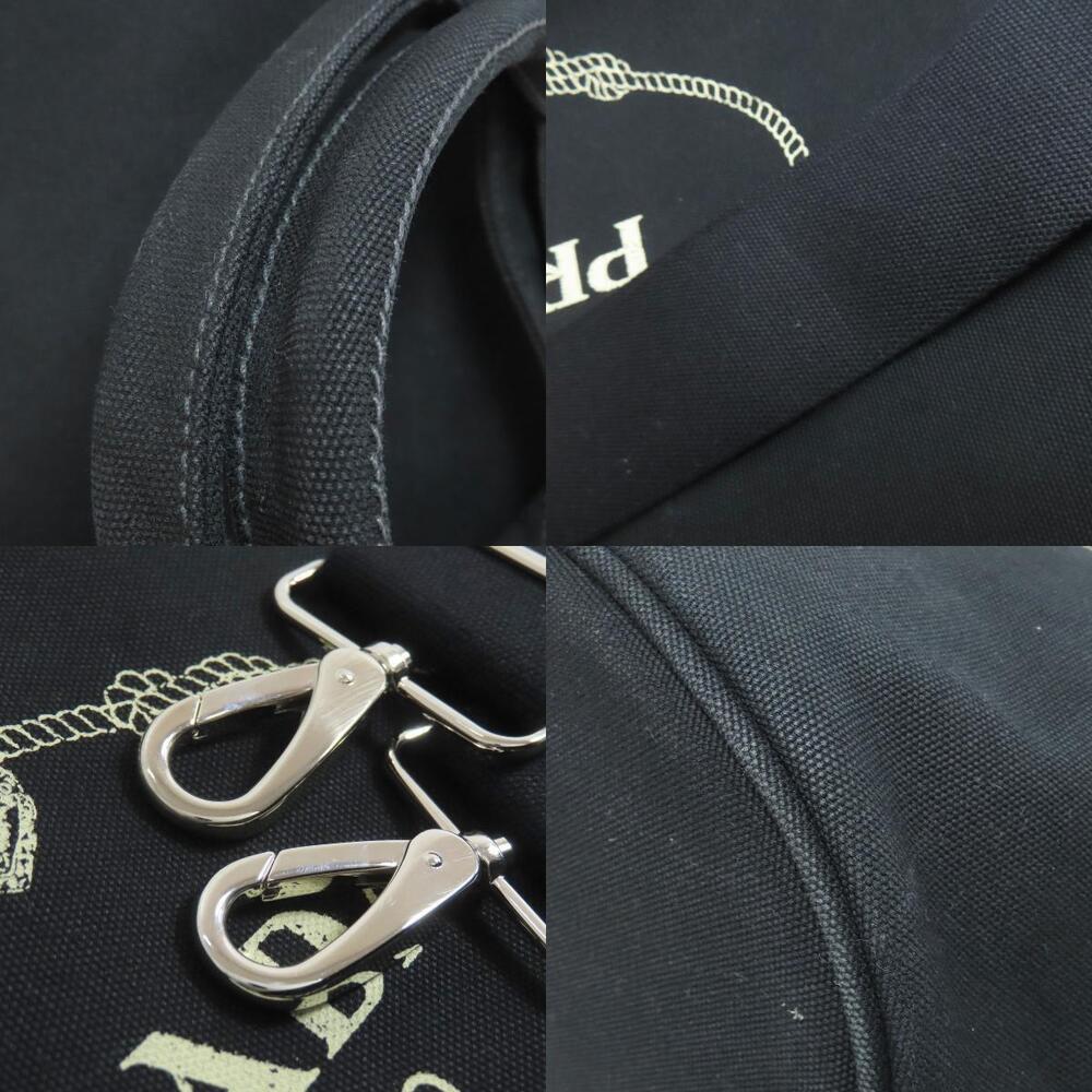 Prada Canapa 2way Tote Hand Bag Canvas - Picture 9 of 11